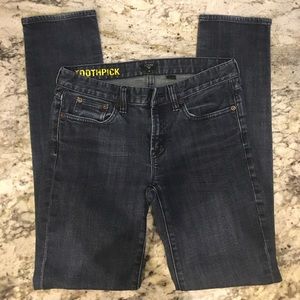 J. Crew Stretch Jeans - Toothpick - Size 6