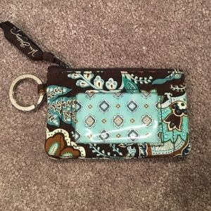 Vera Bradley ID Zip Pouch