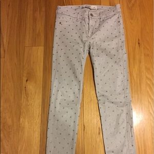 Abercrombie and Fitch polka dot pants