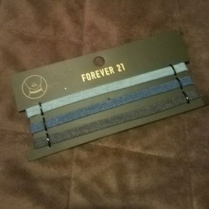 Forever 21 denim chokers