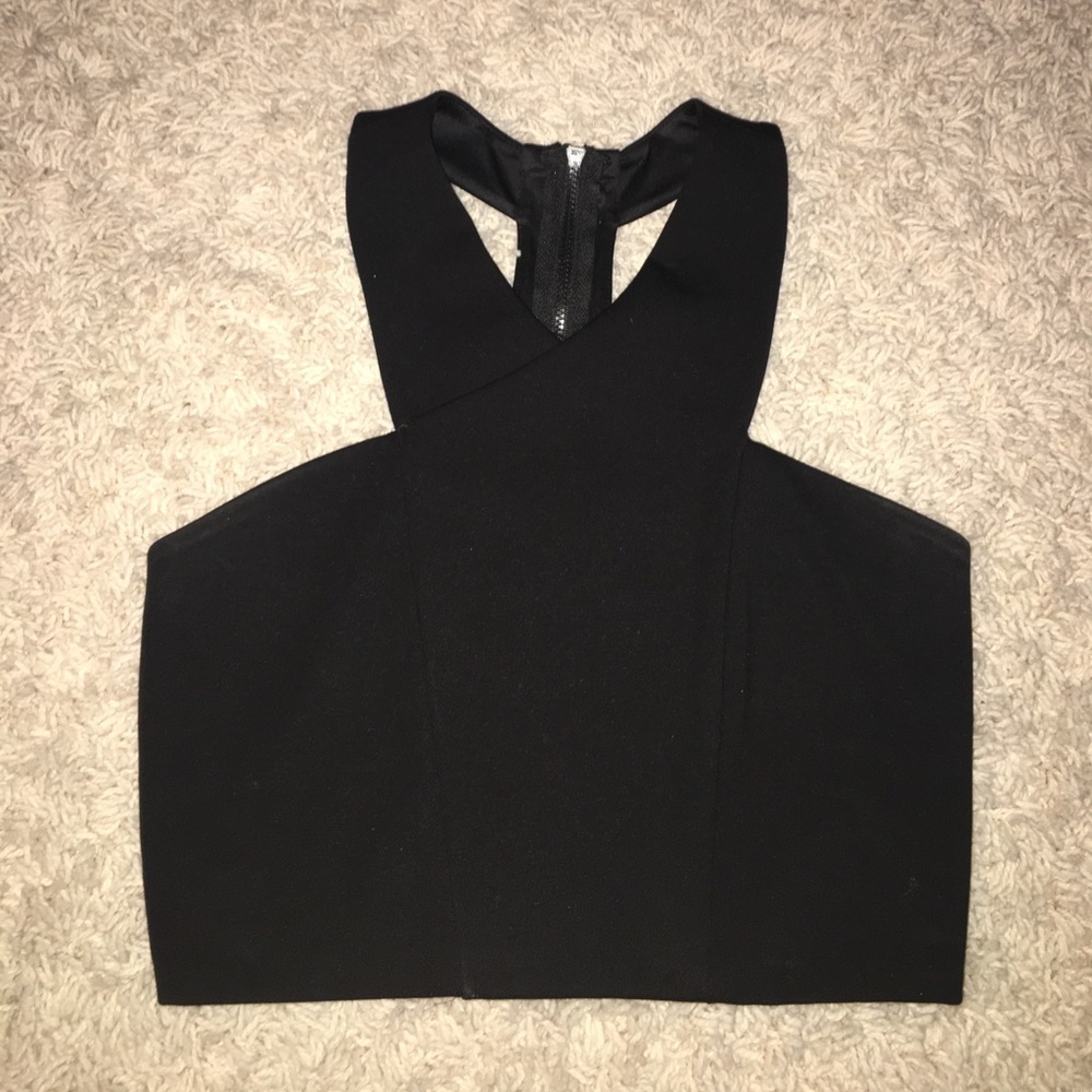 Black Crop Top
