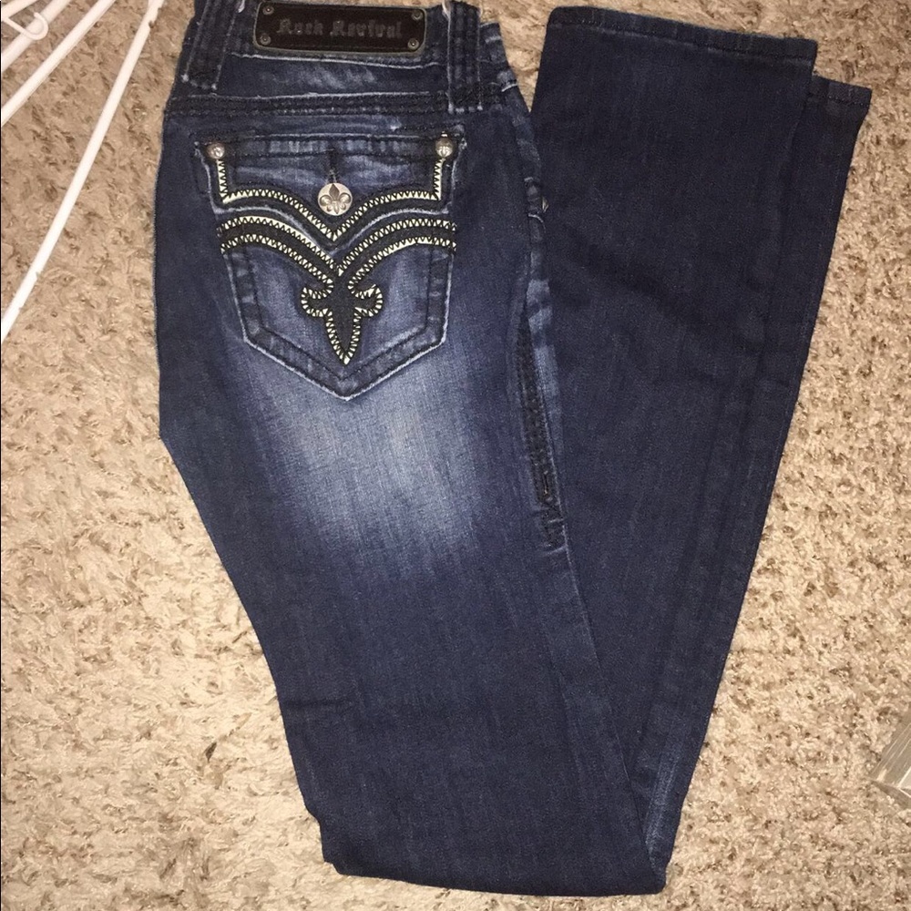 rock revival skinny jeans size 26