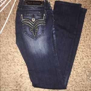 rock revival skinny jeans size 26