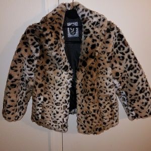 Leopard Coat  (faux fur)