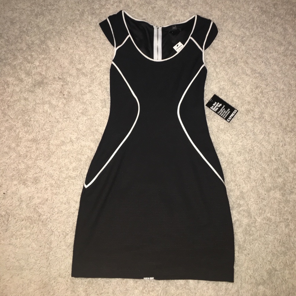 Black dress from Express