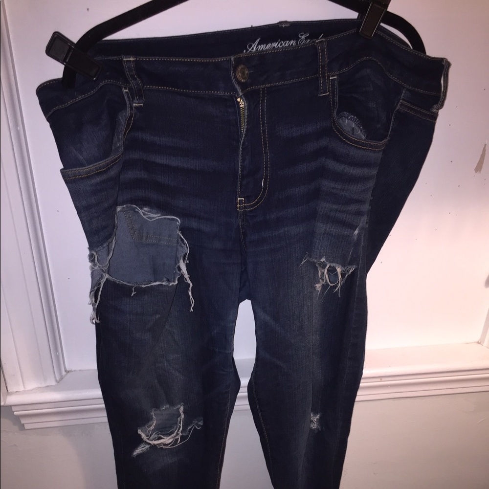 America Eagle skinny jeans