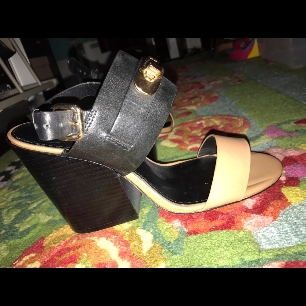 Brand New Brown and black Coach heels