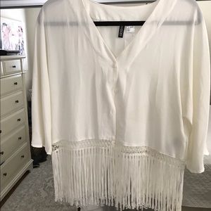 Cute fringe top!