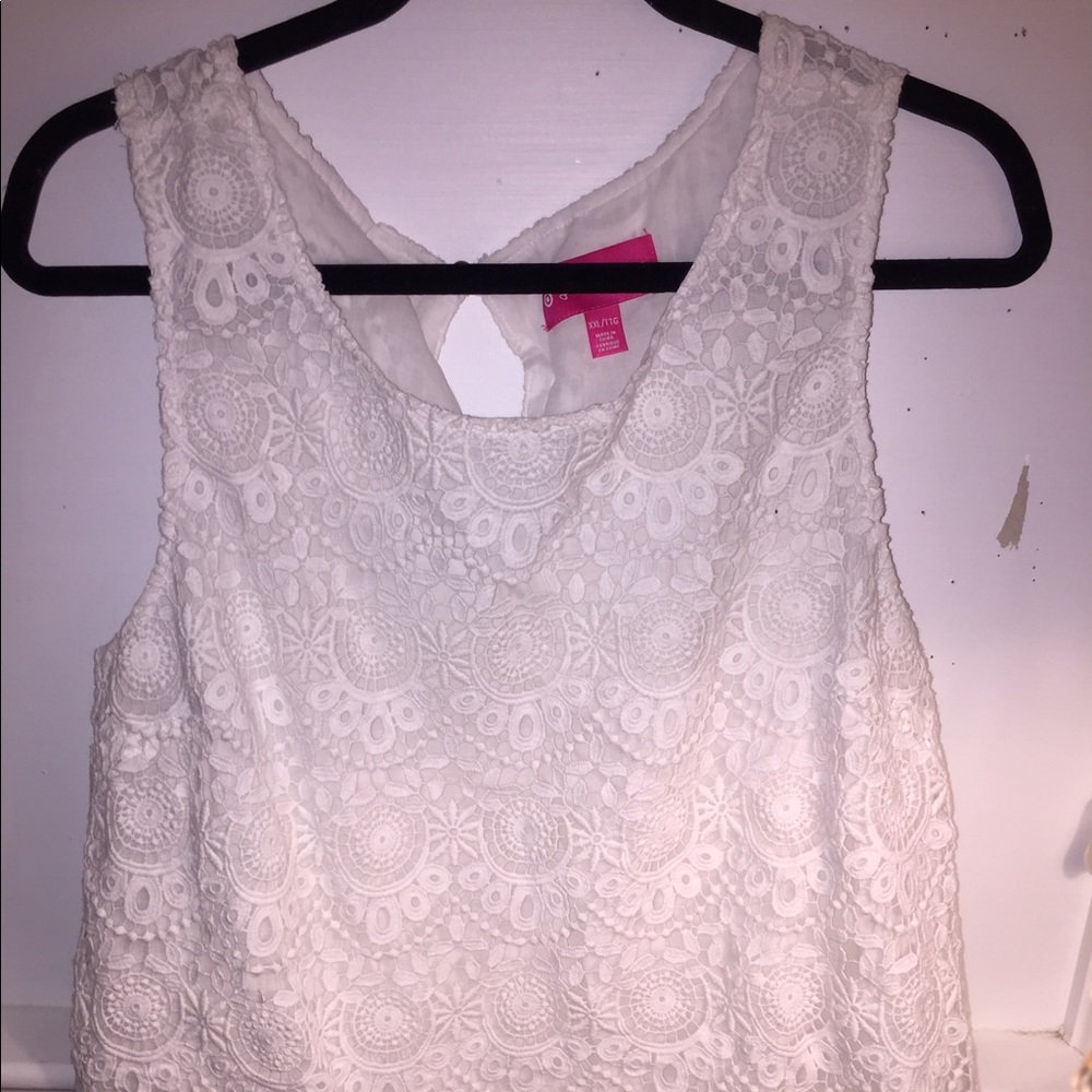 Lilly for target white shirt size xxl