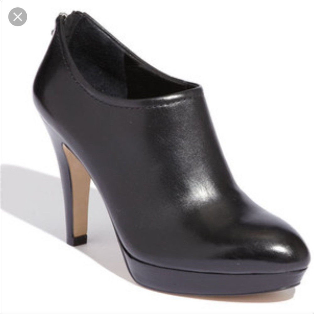 Franco Sarto Black Booties, style "Orchid"