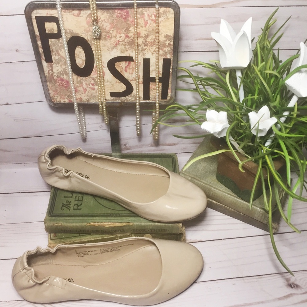 Blush/Nude Mossimo Supply Co. Ballet Flats
