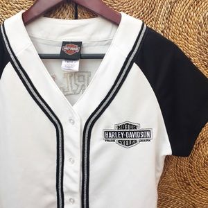 •HARLEY DAVIDSON• Jersey Shirt