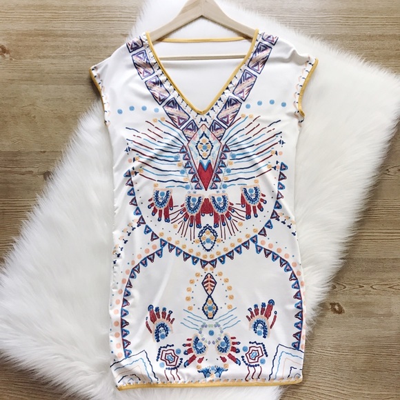❌FIRM PRICE❌Manitoba Tribal Summer Dress - Picture 3 of 5