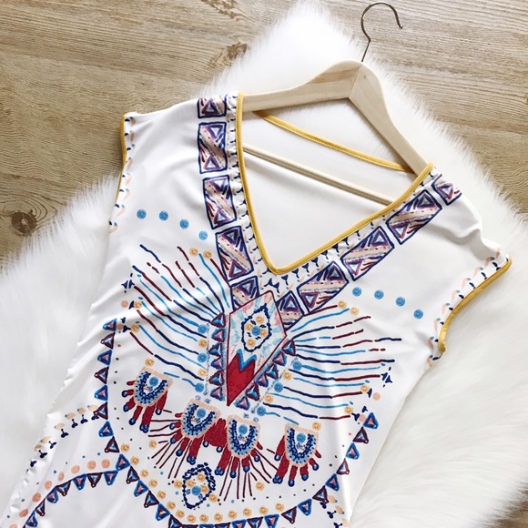 ❌FIRM PRICE❌Manitoba Tribal Summer Dress - Picture 4 of 5