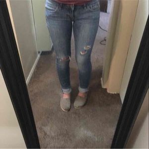 Low rise Hollister jeans