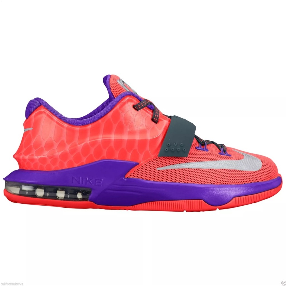 Nike Kid's KD VII (GS) Basketball Shoes Hyper Pink