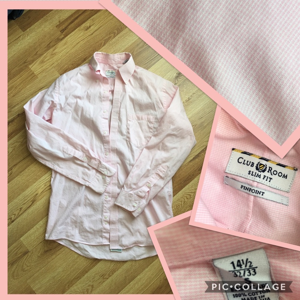 Light Pink Button Down Shirt