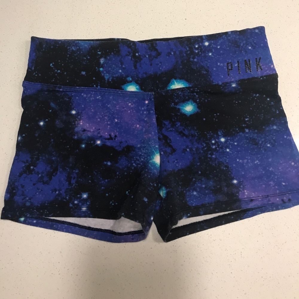 Victoria's Secret PINK Galaxy Yoga Shorts