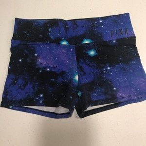 Victoria's Secret PINK Galaxy Yoga Shorts