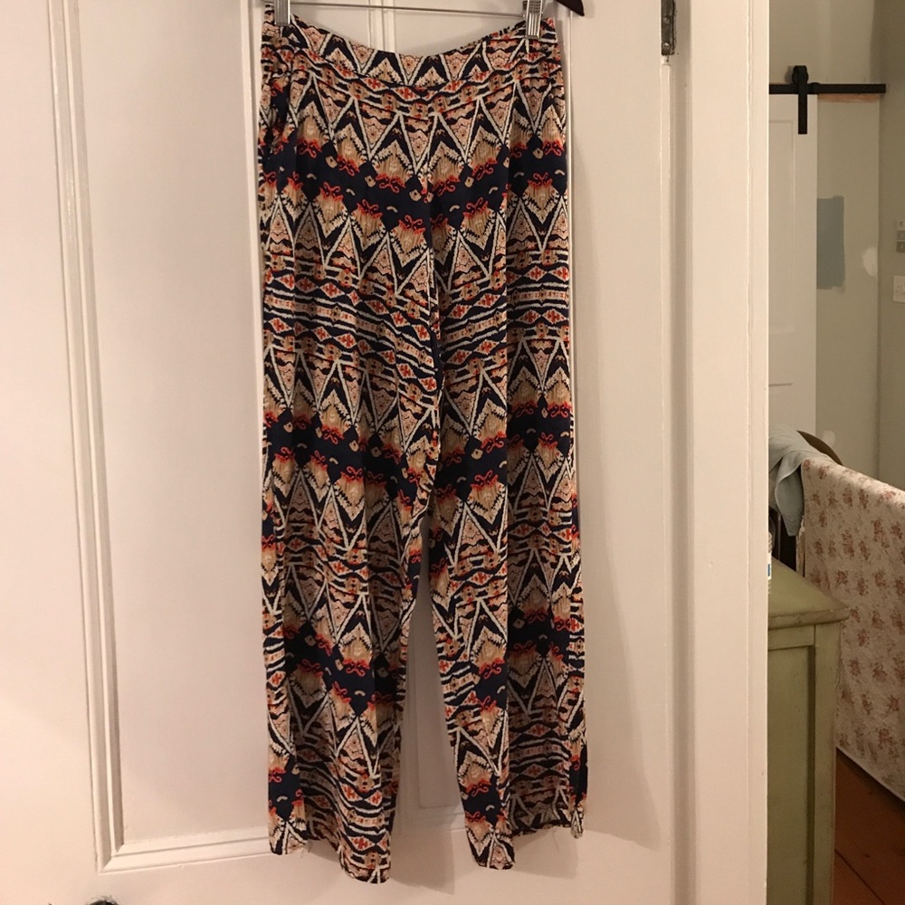 Elastic waistband pant