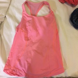 Lululemon pink tank