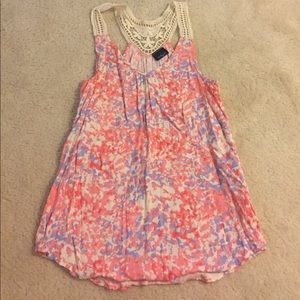Crochet racerback shirt