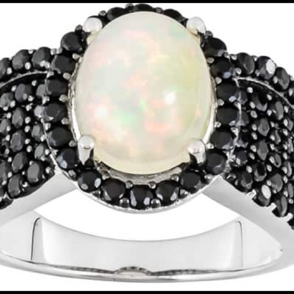 Oval Ethiopian Opal Ring- CLOSING SHOP