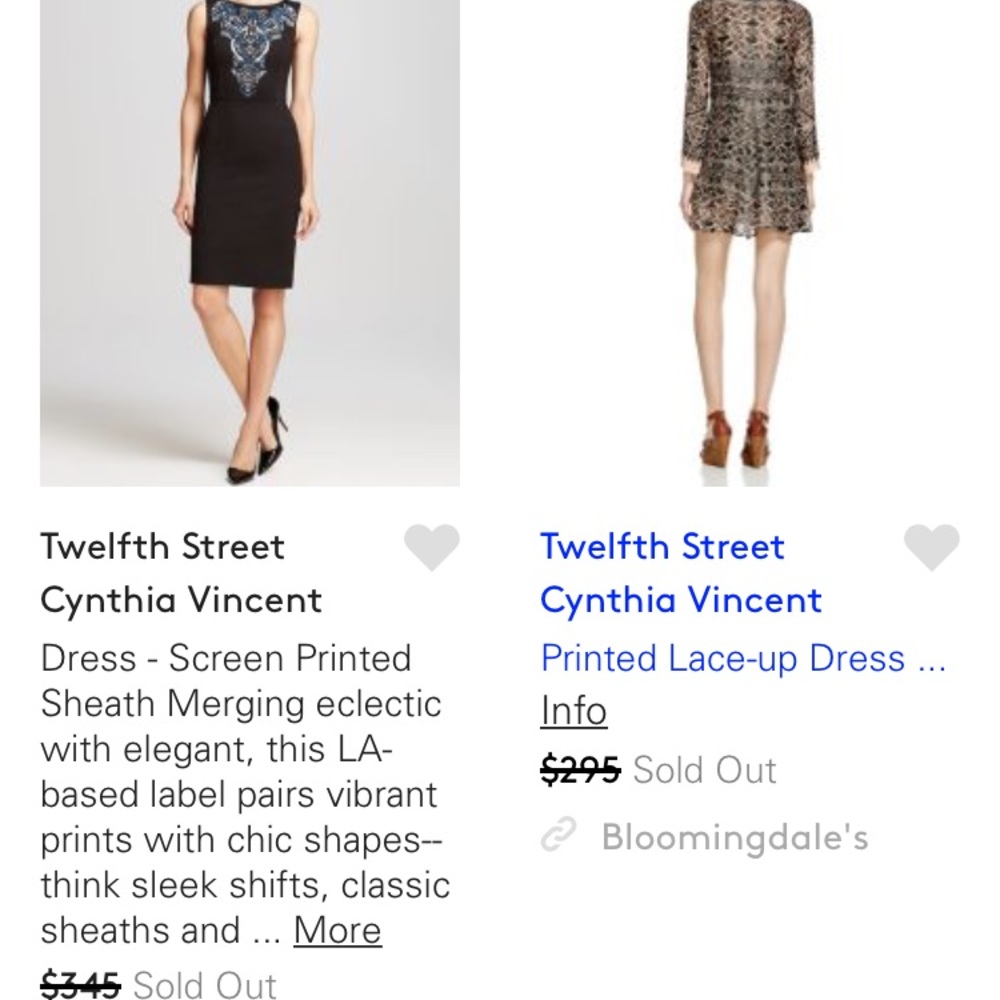 Twelfth street by Cynthia Vin. body con dress