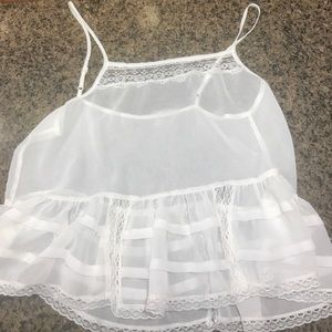 Free people sheer tank