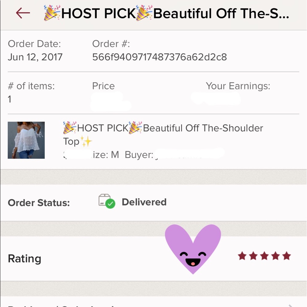 🎉Host Pick🎉  Lovely Off The-Shoulder Top • - Picture 5 of 5