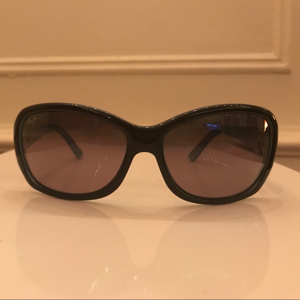 Maui Jim pearl city black and blue sunglasses
