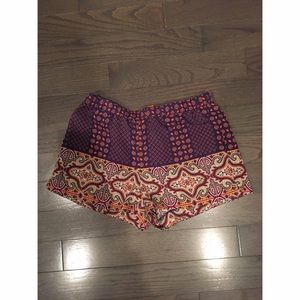 Joe Fresh Size 6 Tribal Shorts