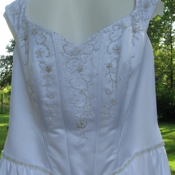 REDUCED!!!  Fairytale Wedding Dress - Picture 3 of 8