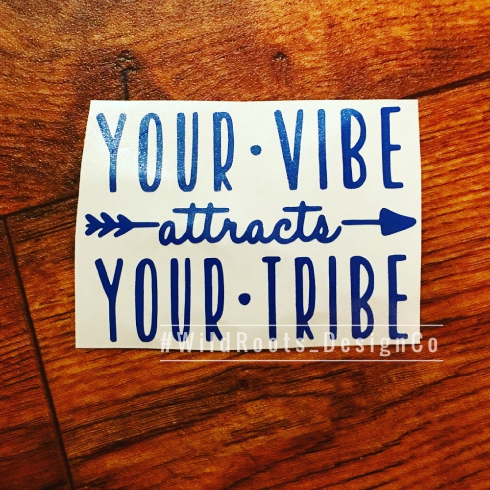 Good vibes decal
