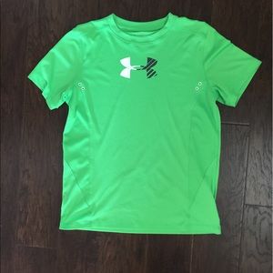 Light green YLG under armor shirt