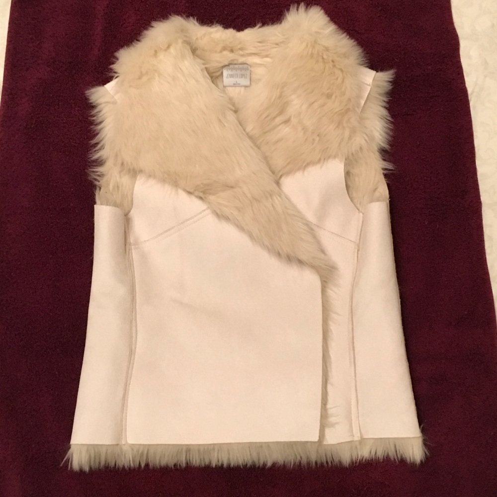 Faux Suede & Fur Lined Vest