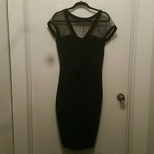 Maggy London Illusion Little Black Dress