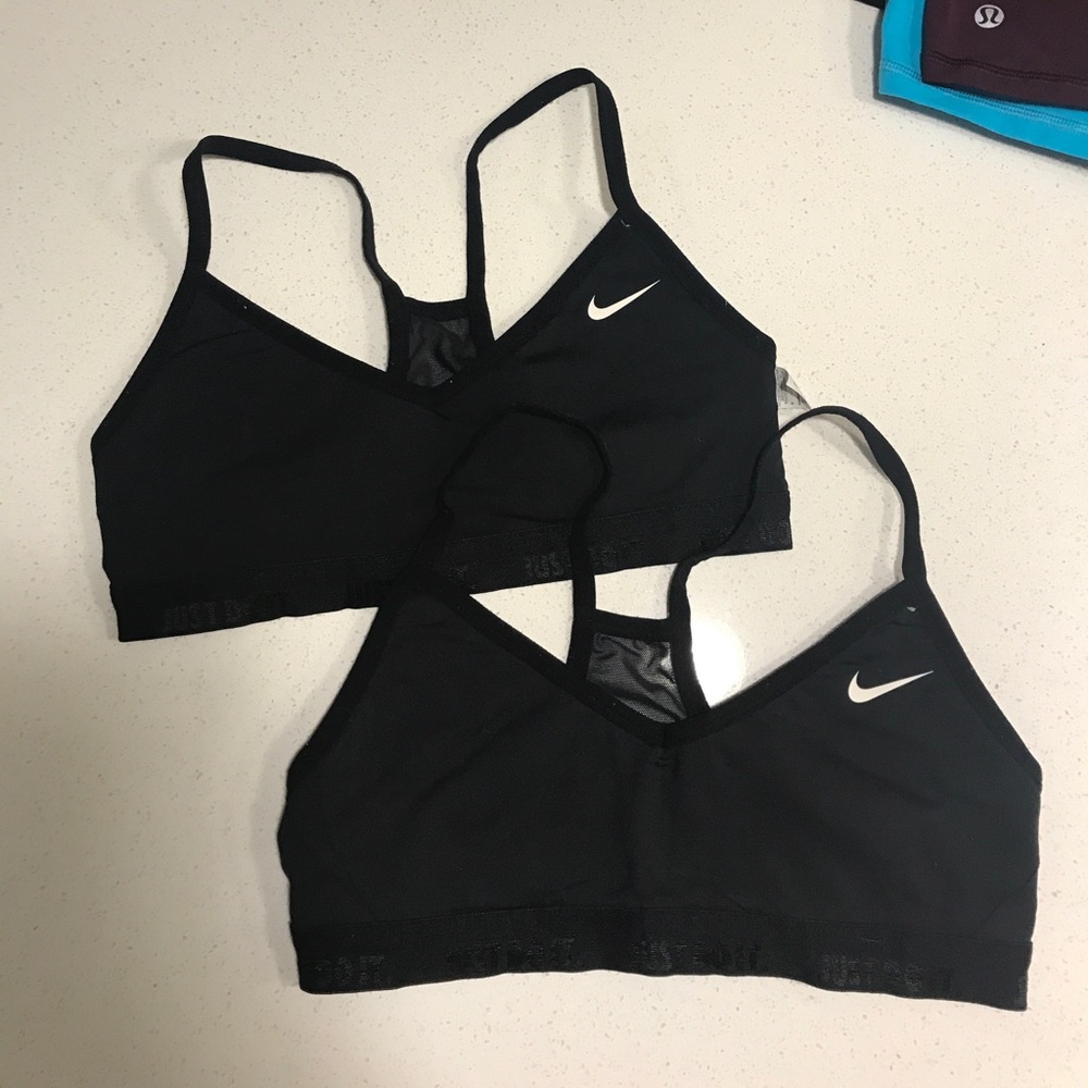 Nike Dri-Fit 'Pro-Indy' sport bras, size small