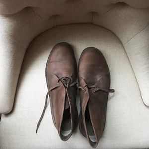 Men's leather Clarks