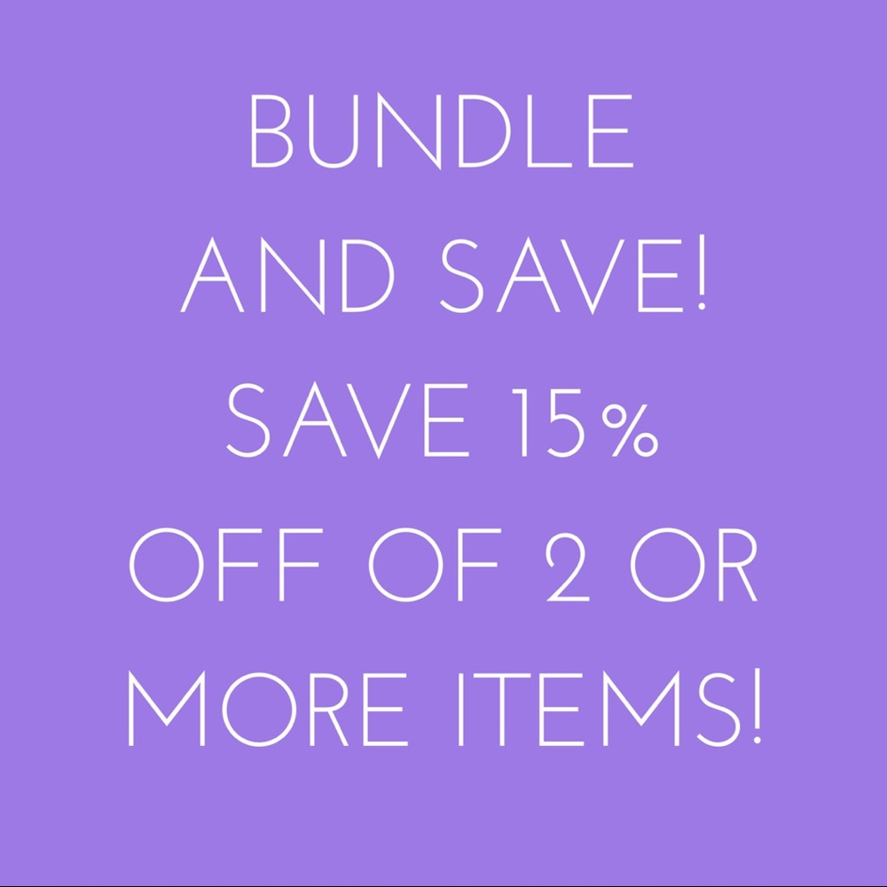 Bundle and Save!