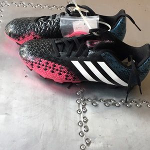Brand new, colorful Adidas soccer cleats!