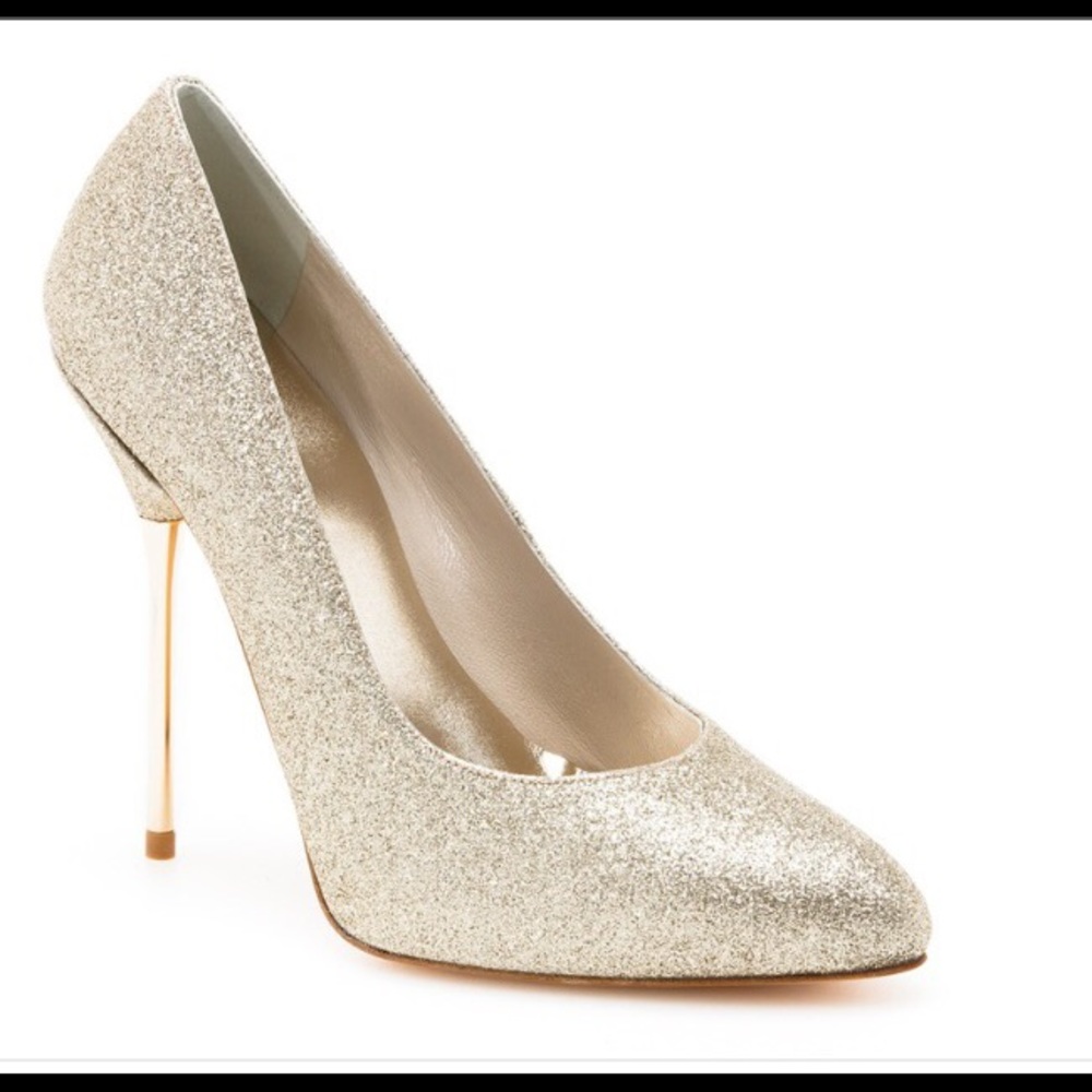 Stuart Weitzman Glitter Stilettos