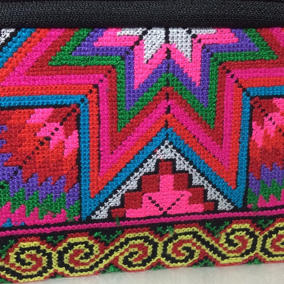 Wallet Ethnic Embroidered long 👛  Mobile Phone - Picture 4 of 8