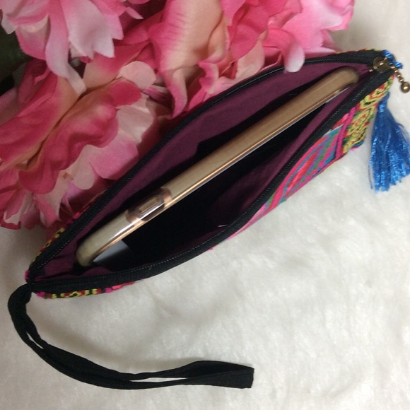 Wallet Ethnic Embroidered long 👛  Mobile Phone - Picture 8 of 8