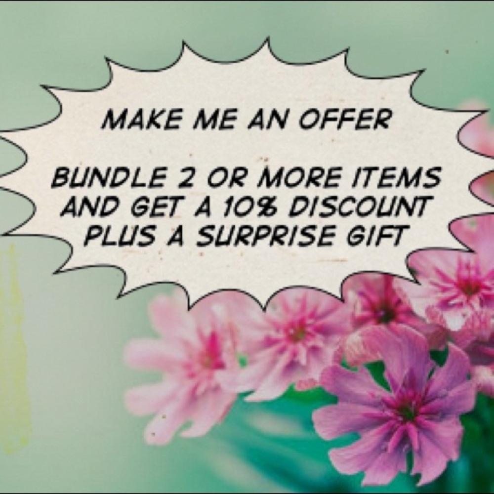 ✨MAKE A REASONABLE OFFER✨