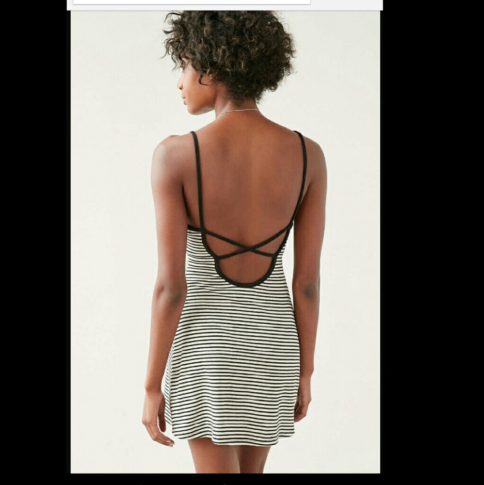 BDG Black and white stripe dress. NEW WITH TAGS!