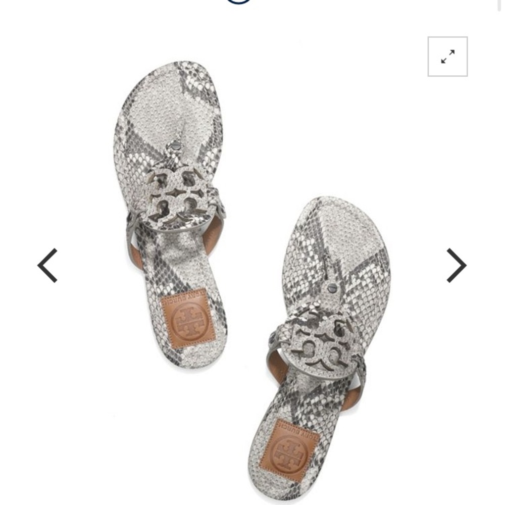 ISO TORY BURCH MILLER Size 7 Snakeprint original!