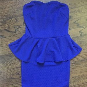 Love Culture Royal Blue Dress