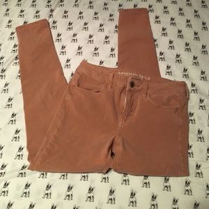 Pink American Eagle Denim X Jegging