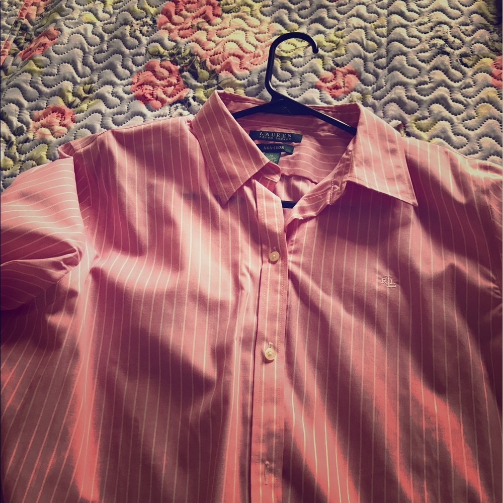 Two non iron shirts nice new condition RLauren